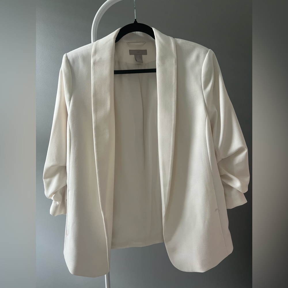 H&M White Blazer
